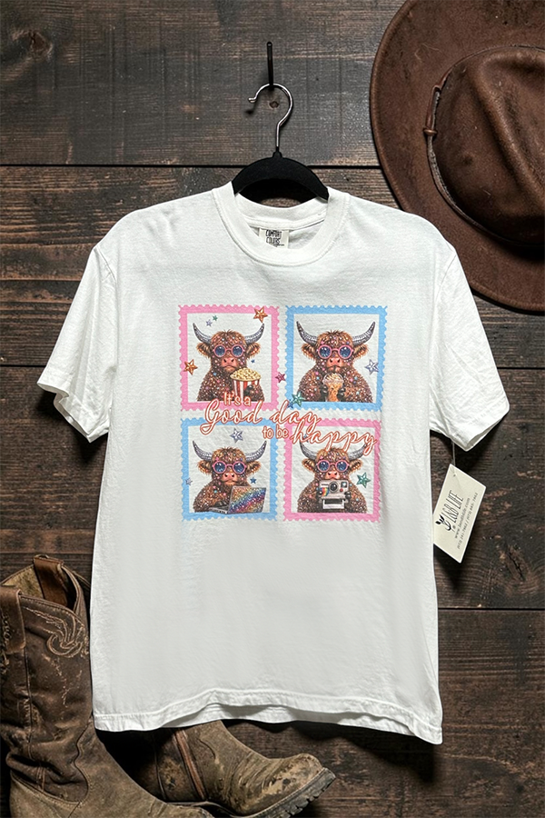 CC DTF IT'S A GOOD DAY TEE - WHITE