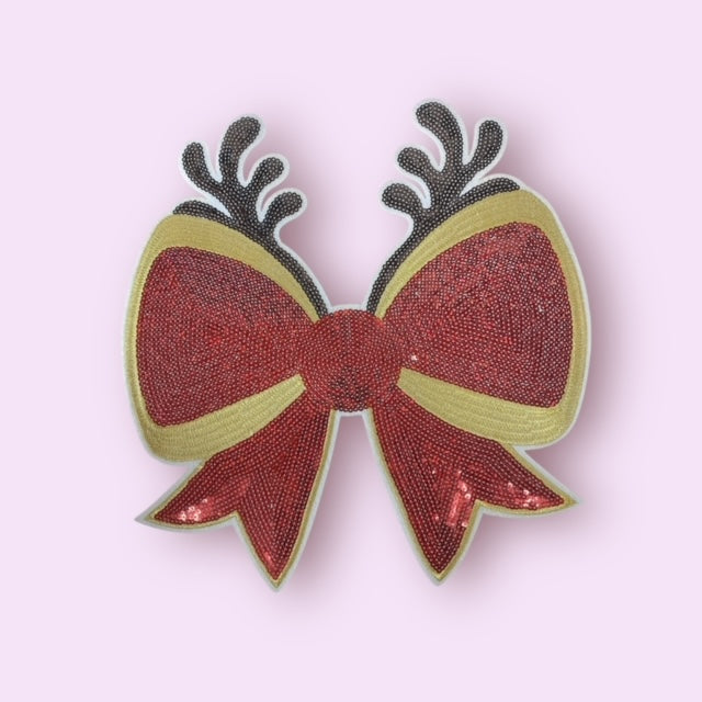 REINDEER BOW BIG PATCH