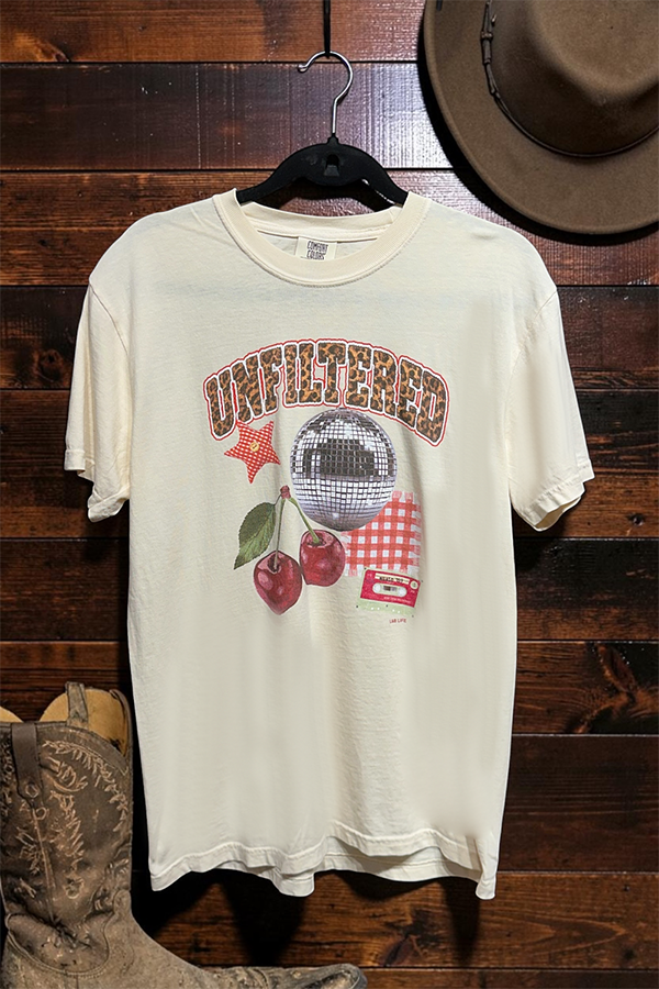 CC DTF UNFILTER TEE - IVORY