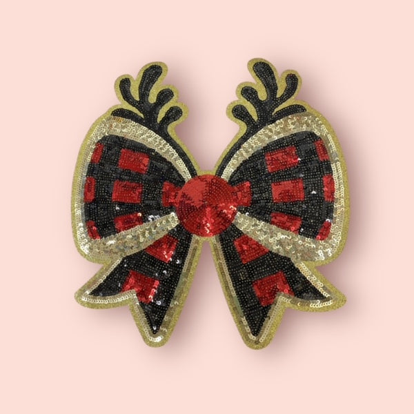 REINDEER BOW BIG PATCH