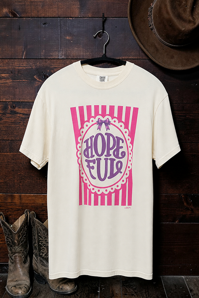 CC DTF HOPEFUL TEE - IVORY