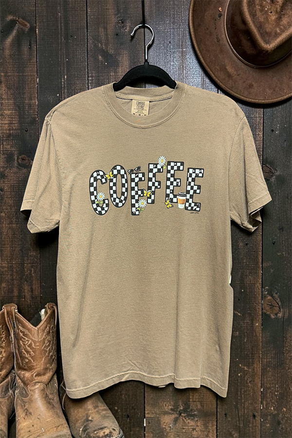 CC DTF COFFEE TEE - ESPRESSO