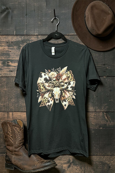BC DTF BOW STEER TEE - BLACK