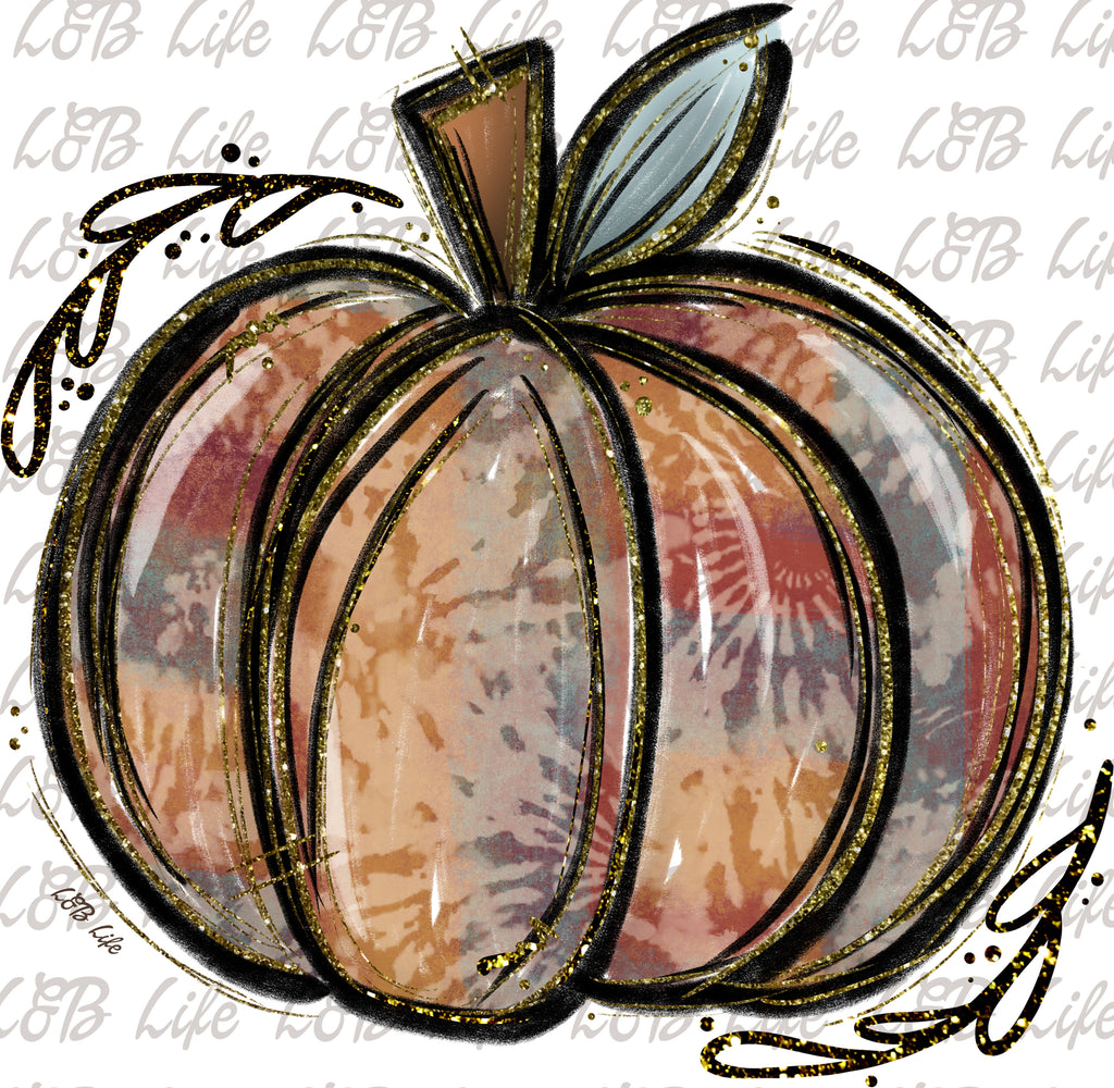 TIEDYE PUMPKIN