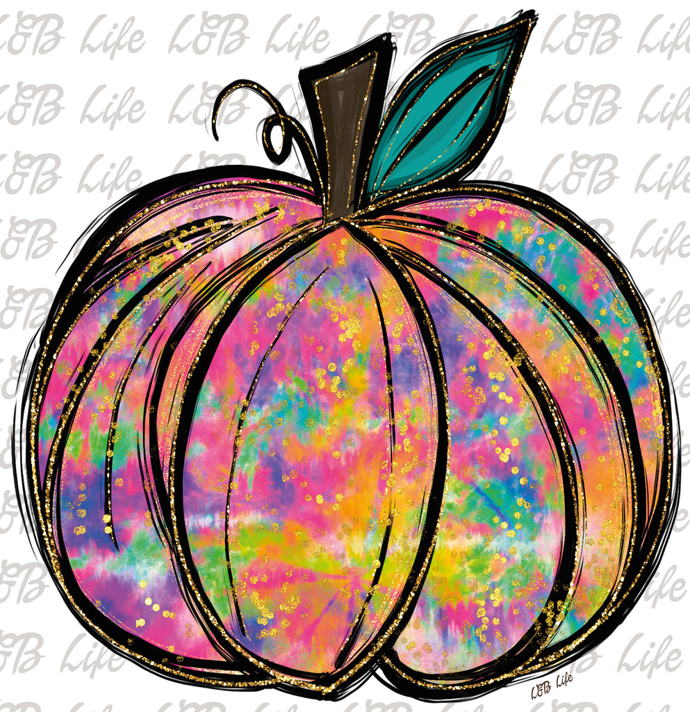 TIEDYE PUMPKIN