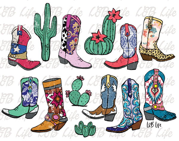 BOOTS AND CACTUS
