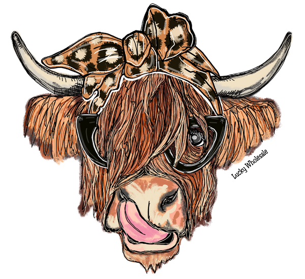 HEADBAND COW