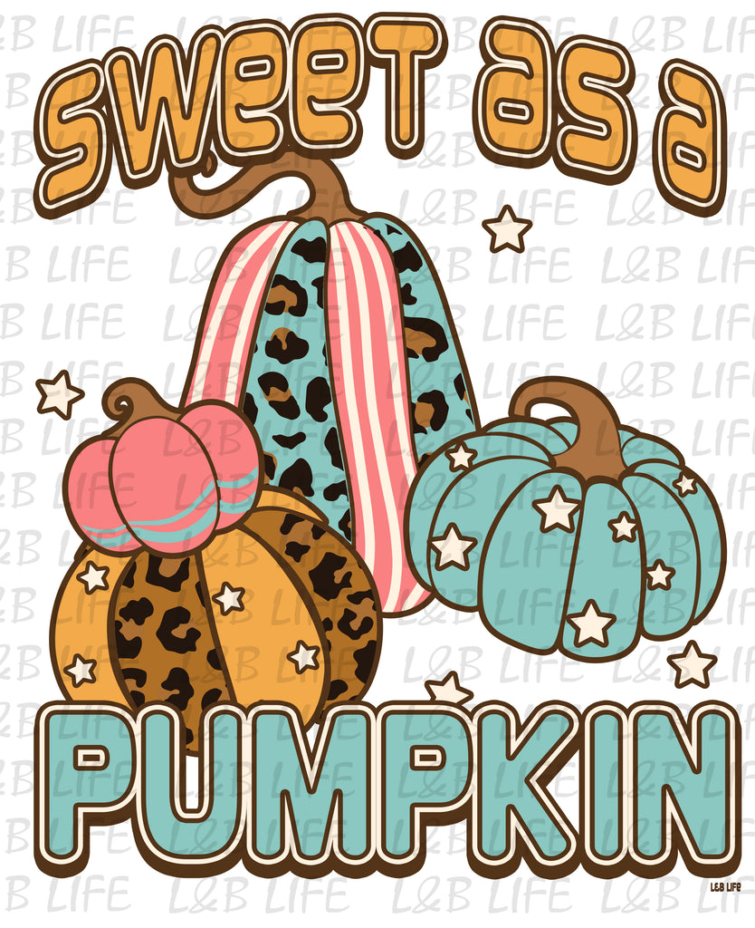 SWEET AS A PUMPKIN