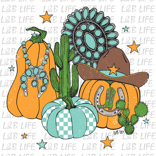 TURQUOISE PUMPKINS