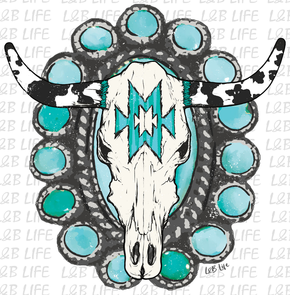 AZTEC CONCHO STEER