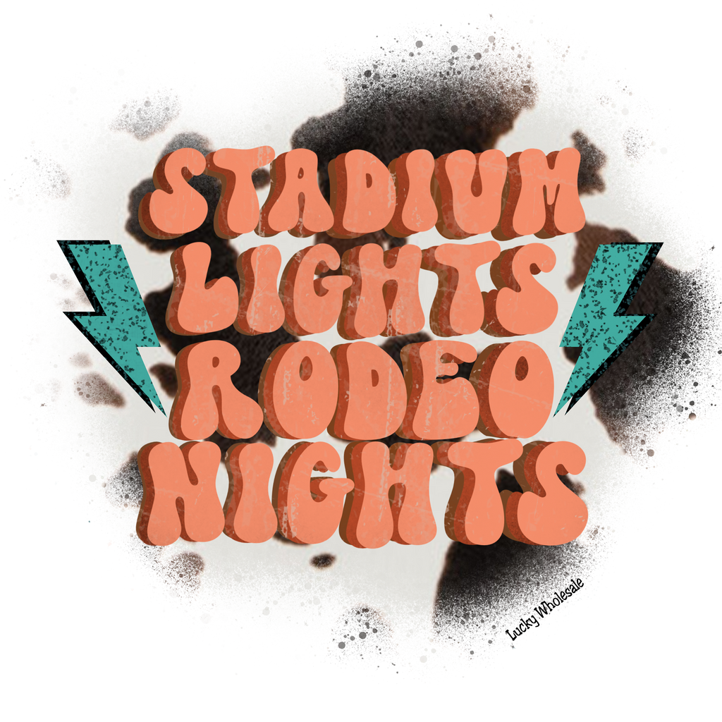 STADIUM LIGHTS RODEO NIGHTS