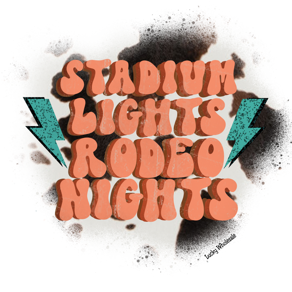 STADIUM LIGHTS RODEO NIGHTS