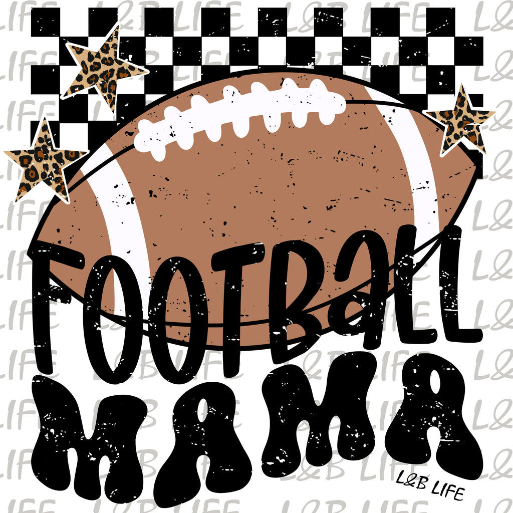 FOOTBALL MAMA CHECKERS