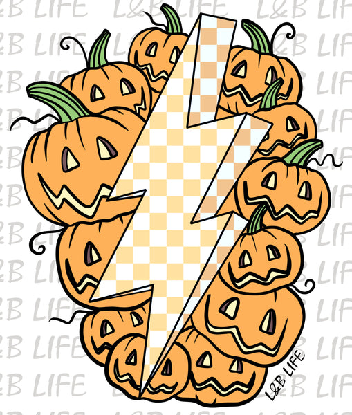 PUMPKIN CHECKER BOLT