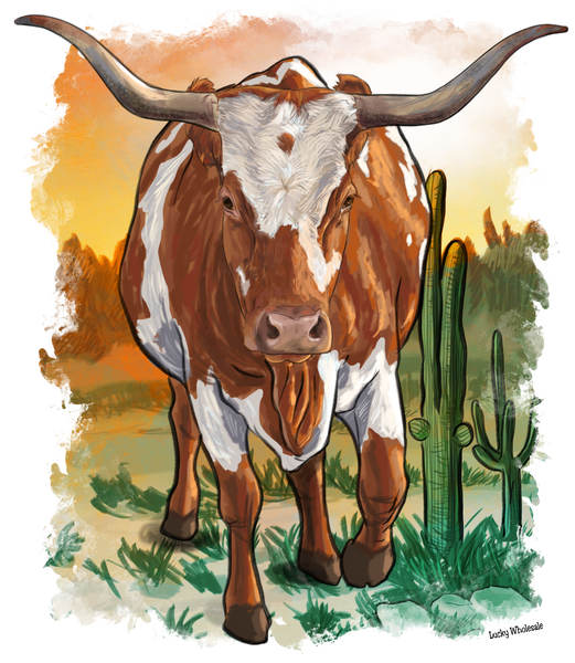 SUNSET LONGHORN