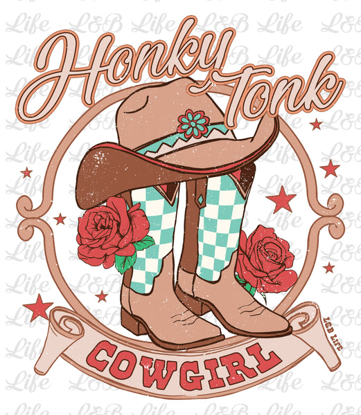 HONKY TONK COWGIRL