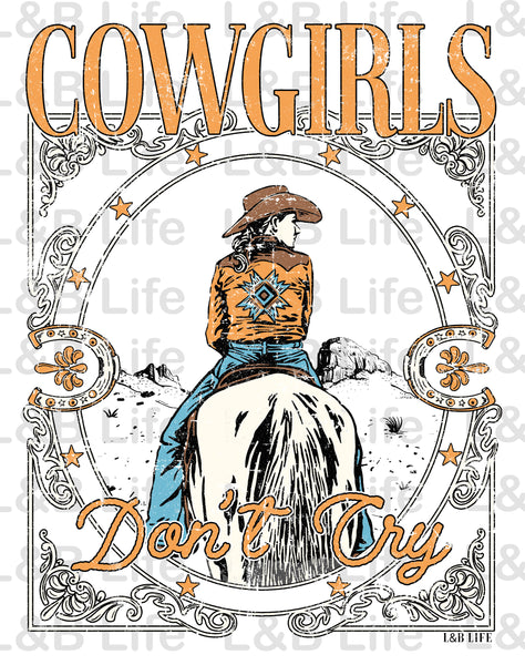 COWGIRLS DONT CRY