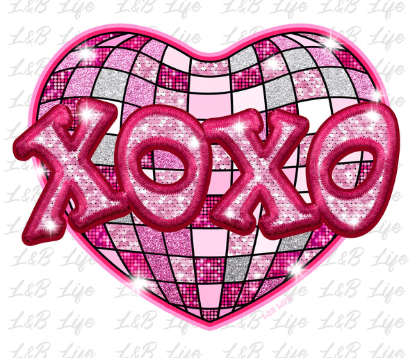 XOXO DISCO HEART