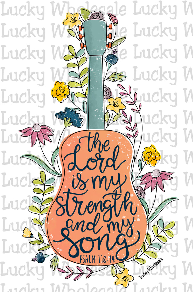 THE LORD IS MY STRENTH AND MY SONG