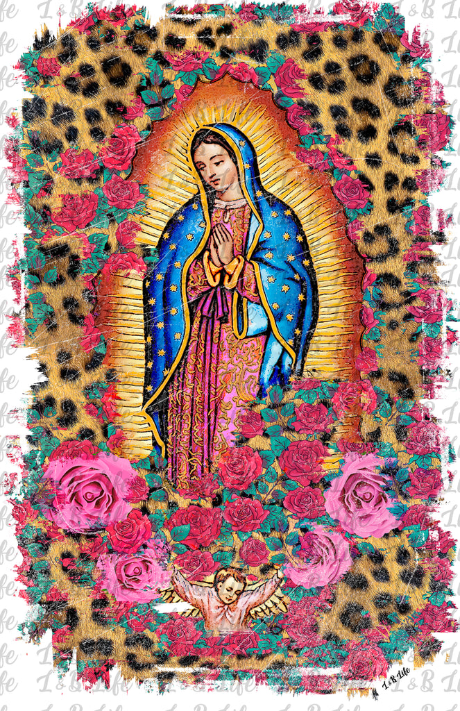 LEOPARD VIRGIN MARY