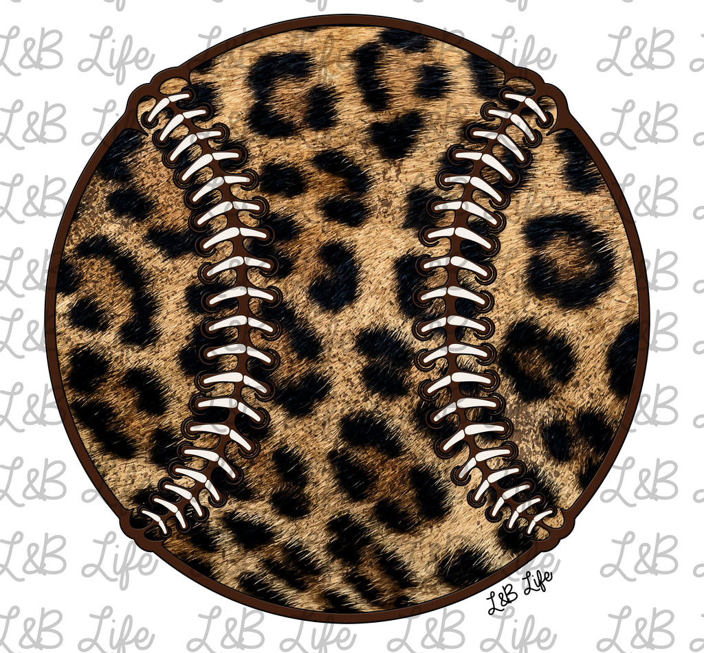 LEOPARD BASEBALL BALL