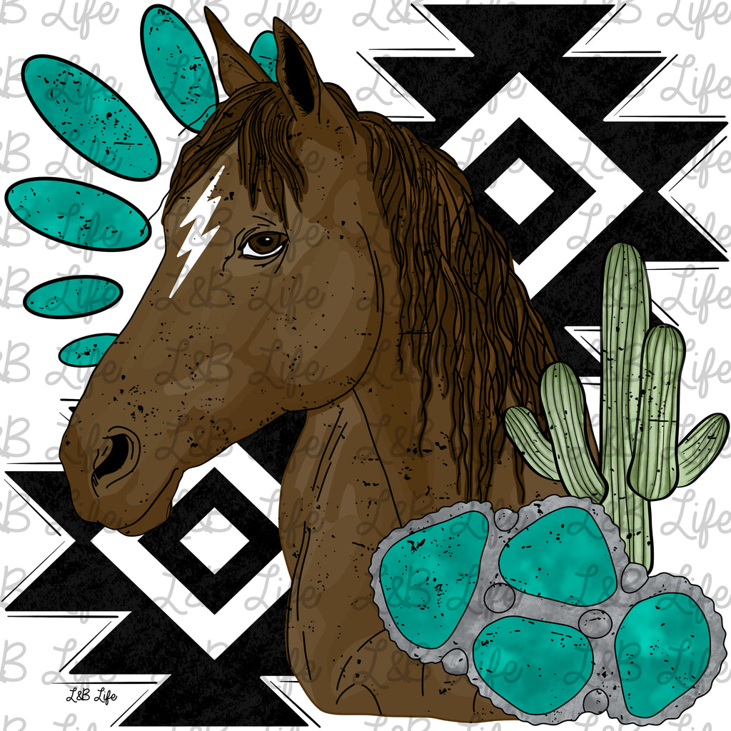 TURQUOISE HORSE