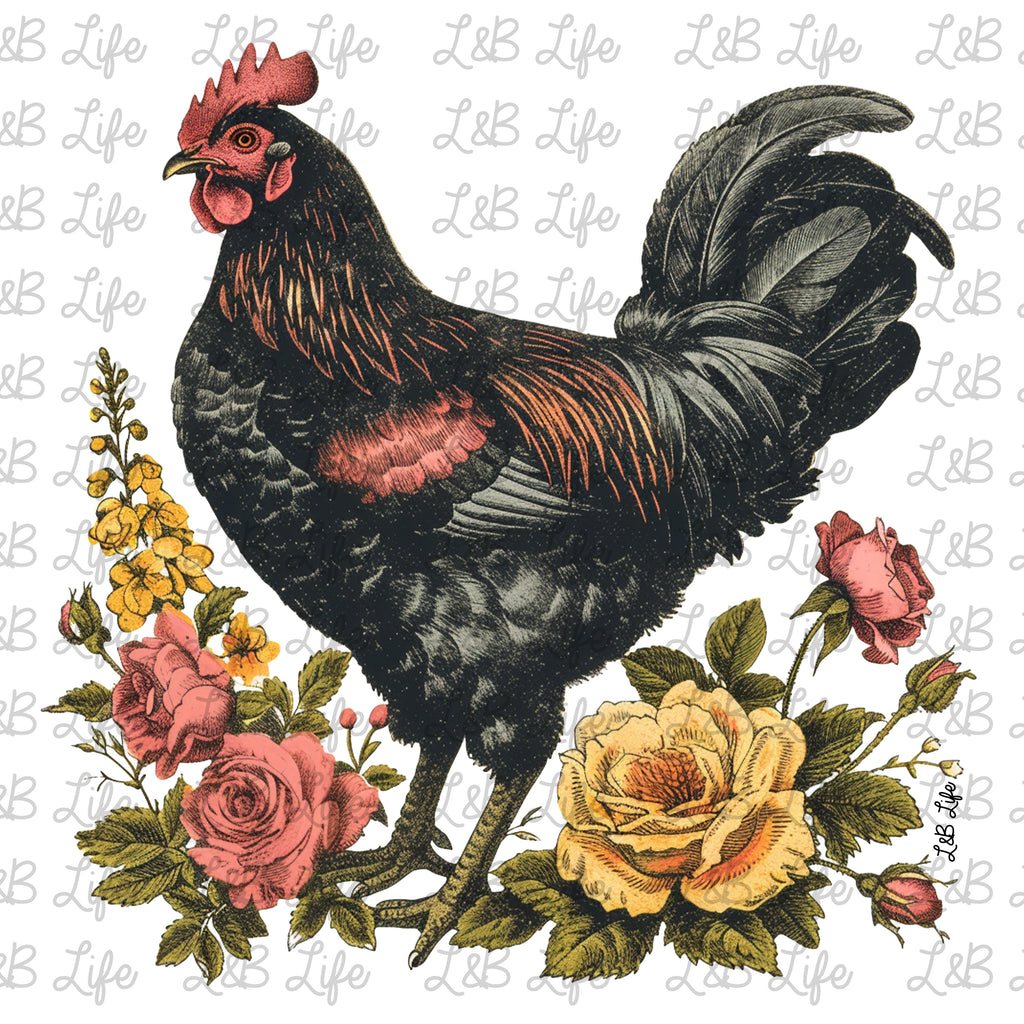 FLOWER HEN