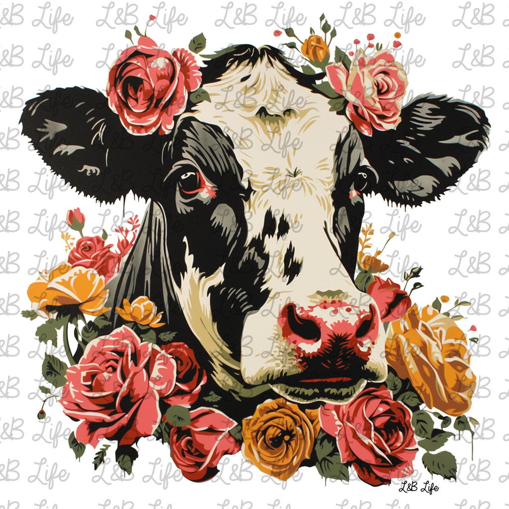 ROSES COW