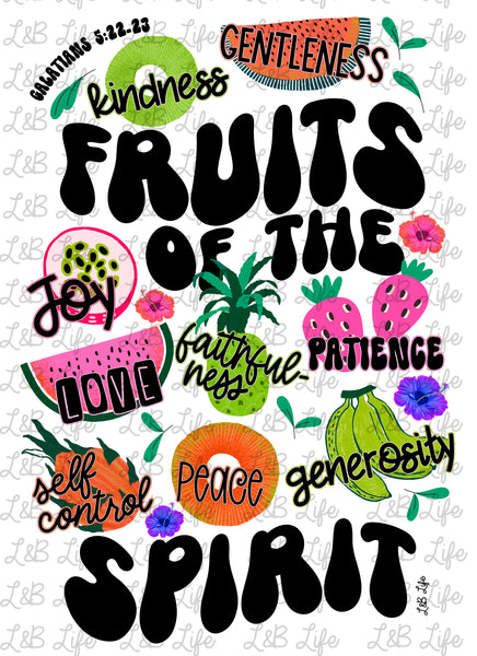 FRUITS OF THE SPIRIT