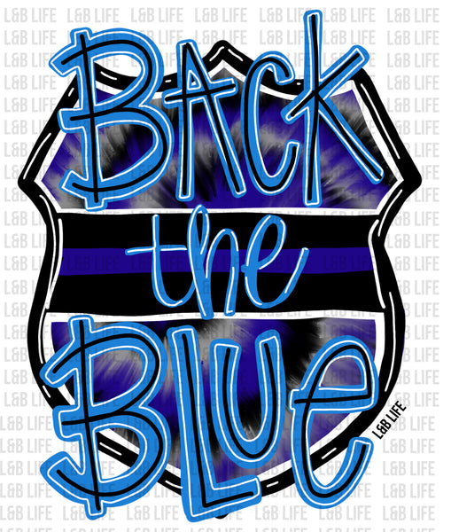 BACK THE BLUE