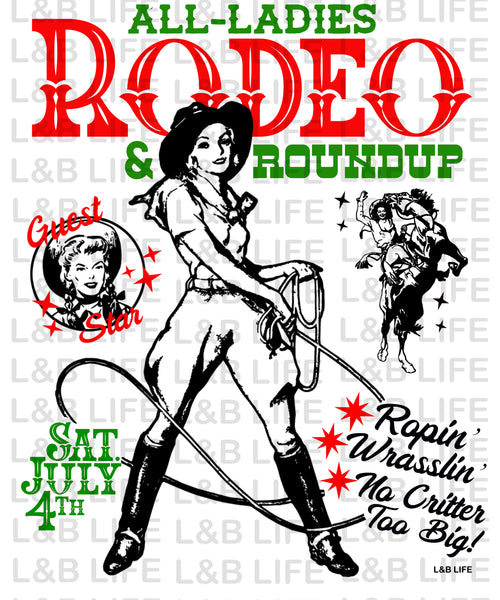 ALL LADIES RODEO AND ROUND UP
