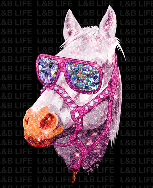 GLITTER HORSE