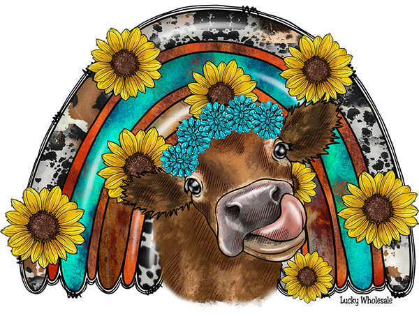 CONCO RAINBOW COW