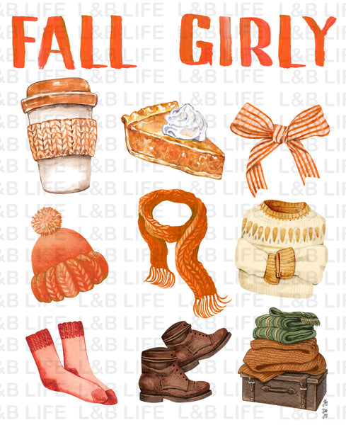 FALL GIRLY