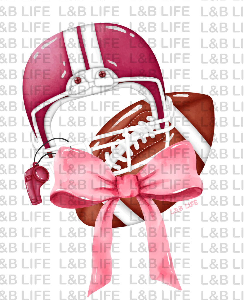 FOOTBALL HELMET BOW