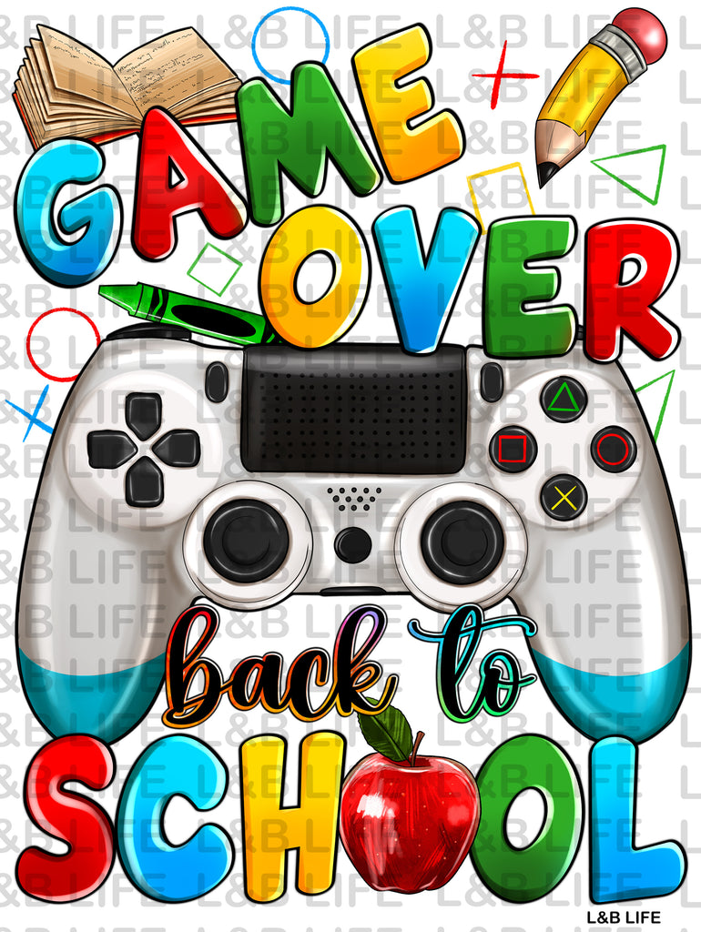 GAME OVER BACK TO SCHOOL