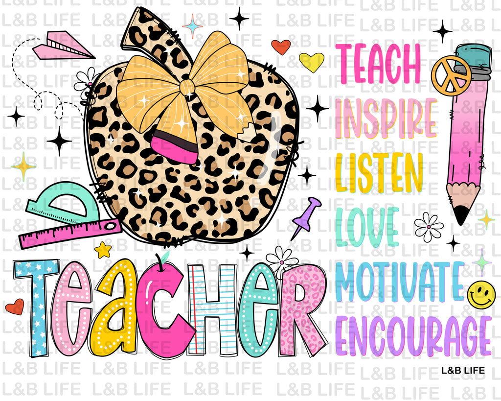 TEACH INSPIRE LISTEN TECAHER