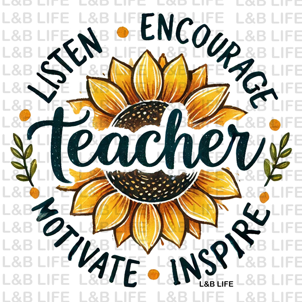 LISTEN ENCOURAGE TEACHER