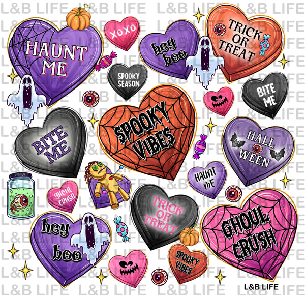 SPOOKY VIBES HEARTS