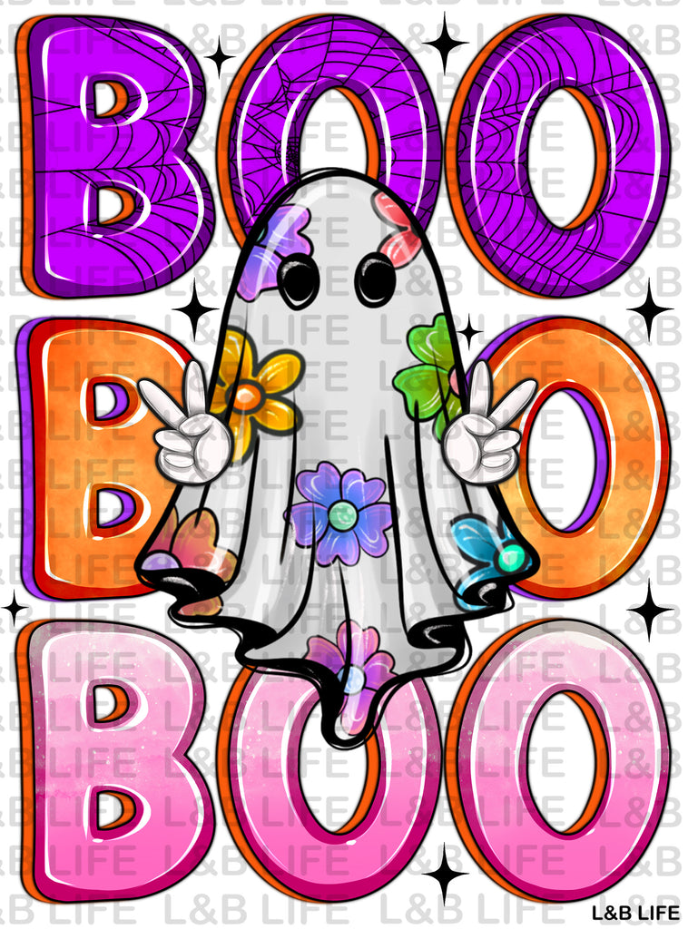 BOO FLOWER GHOST