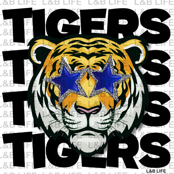 TIGERS STAR EYES