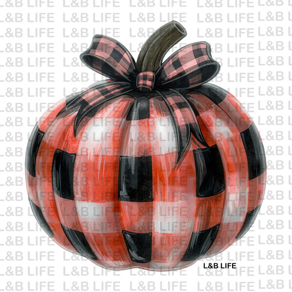 PLAID PUMPKIN