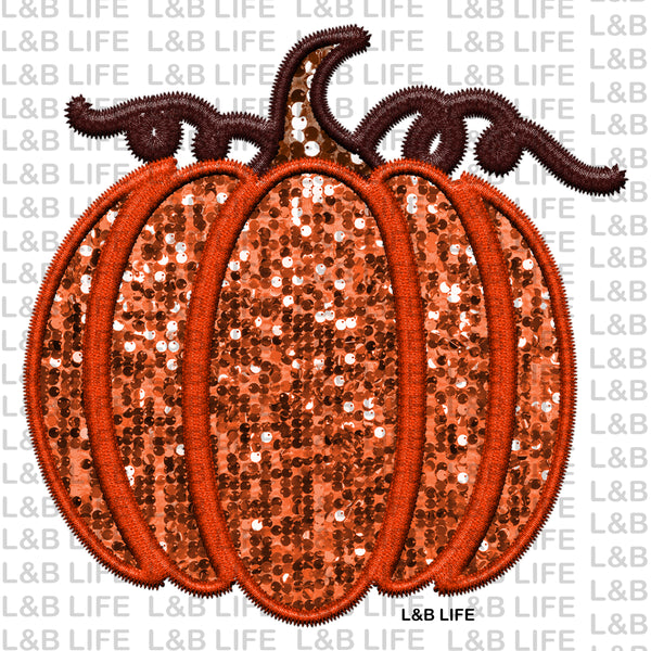 GLITTER PUMPKIN