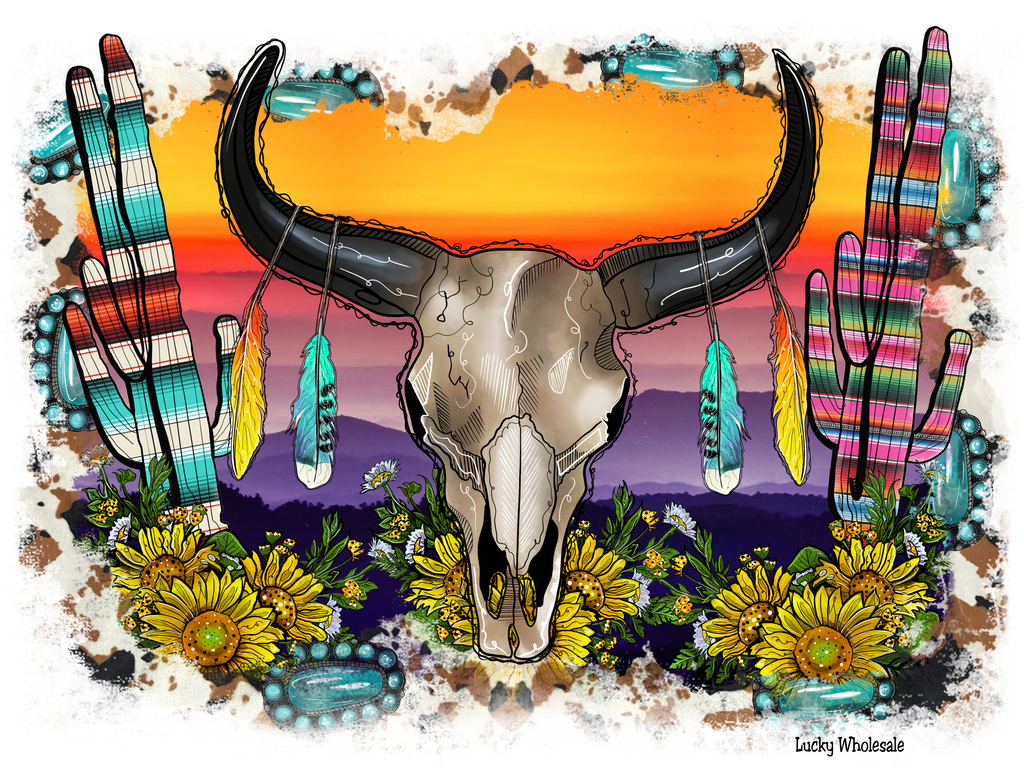 STEER SUNSET