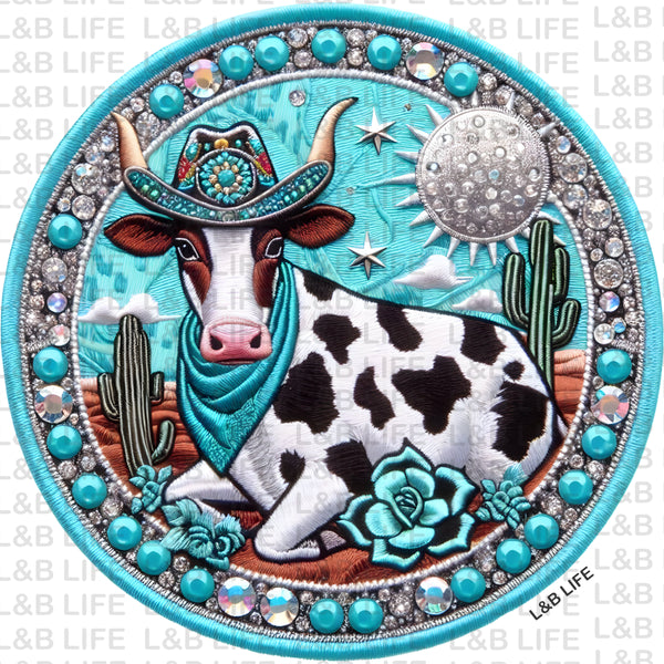 TURQUOISE COW