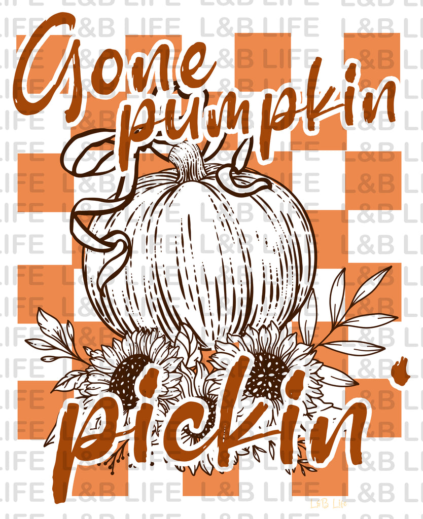 GONE PUMPKIN PICKIN