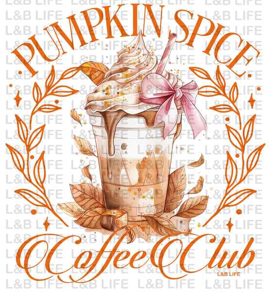 PUMPKIN SPICE COFFEE CLUB