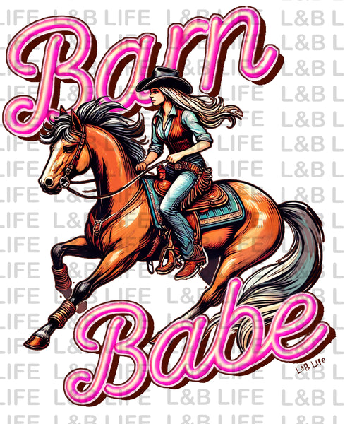 BARN BABE COWGIRL