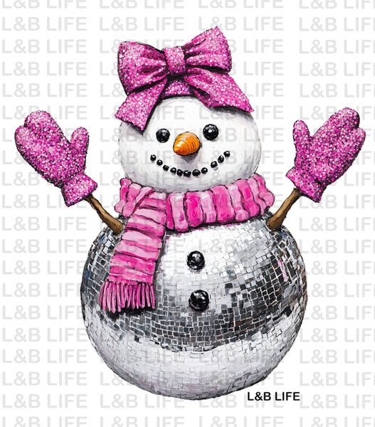 DISCO GLOVE SNOWMAN