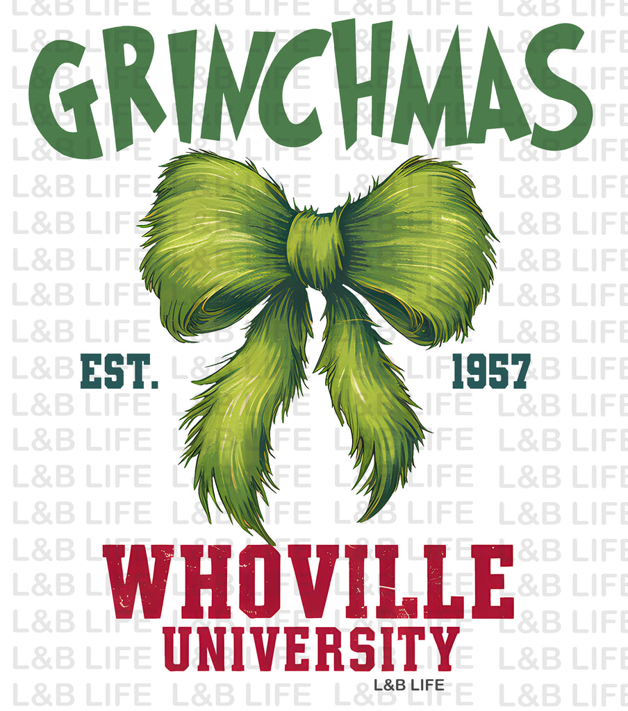 GRINCHMAS WHOVILLE UNIVERSITY